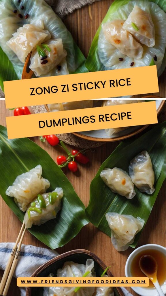 Zong Zi Sticky Rice Dumplings Recipe