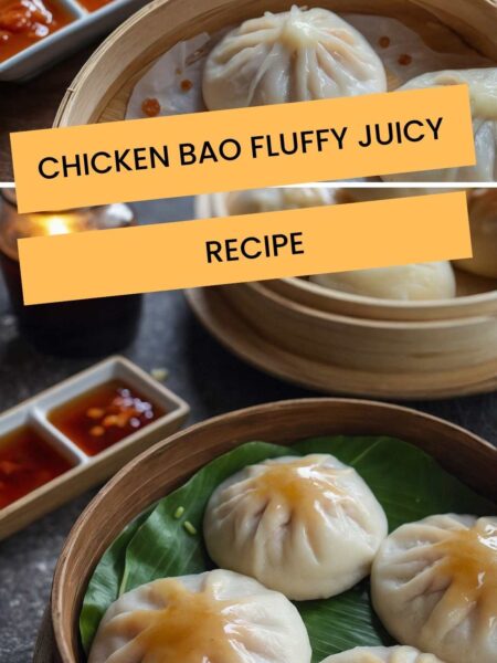 Chicken Bao Fluffy Juicy