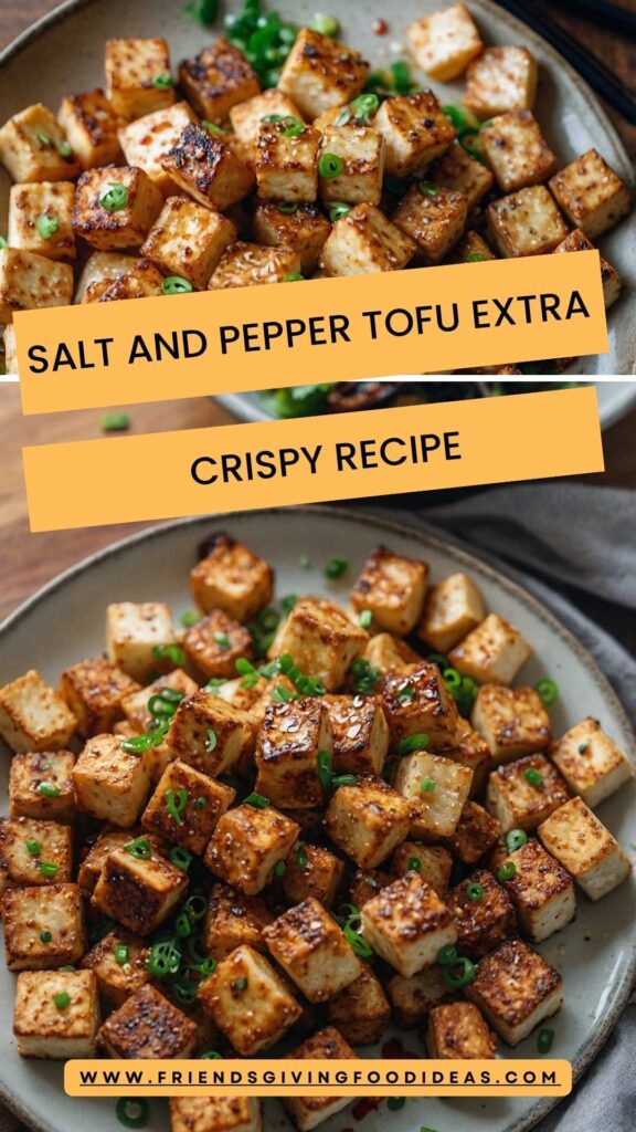 Salt And Pepper Tofu Extra Crispy Recipe