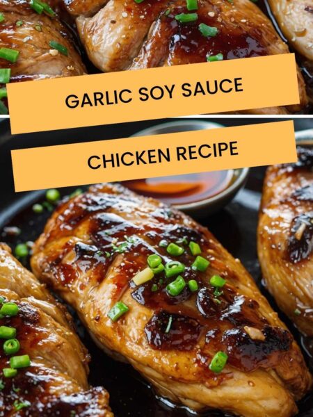 Garlic Soy Sauce Chicken Recipe
