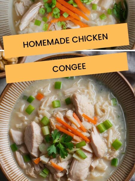 Homemade Chicken Congee
