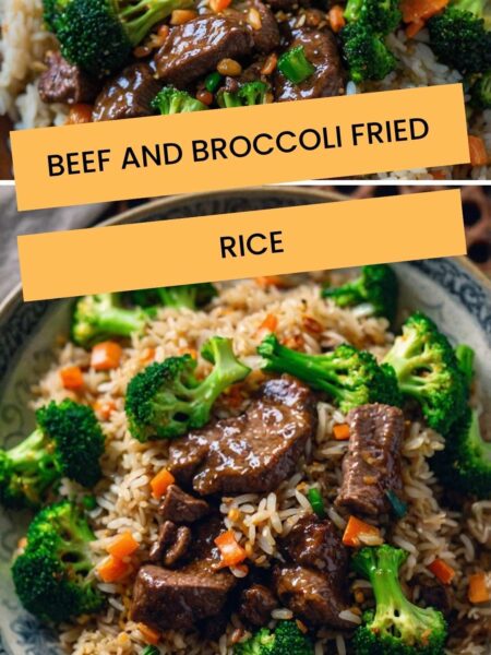 Beef and Broccoli Fried Rice