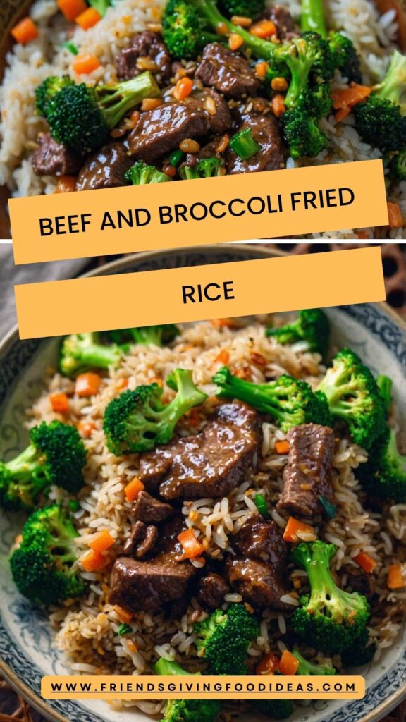 Beef and Broccoli Fried Rice