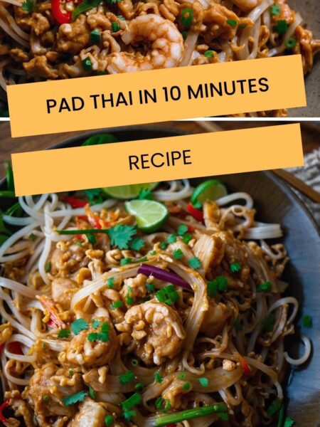 Pad Thai In 10 Minutes