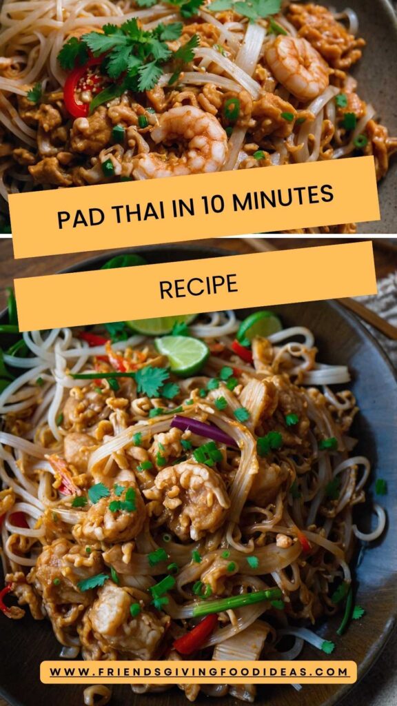 Pad Thai In 10 Minutes