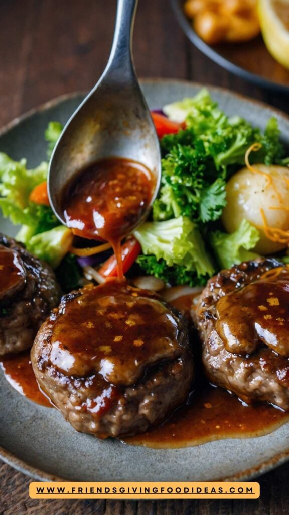 How to make Japanese Hamburger Steak 