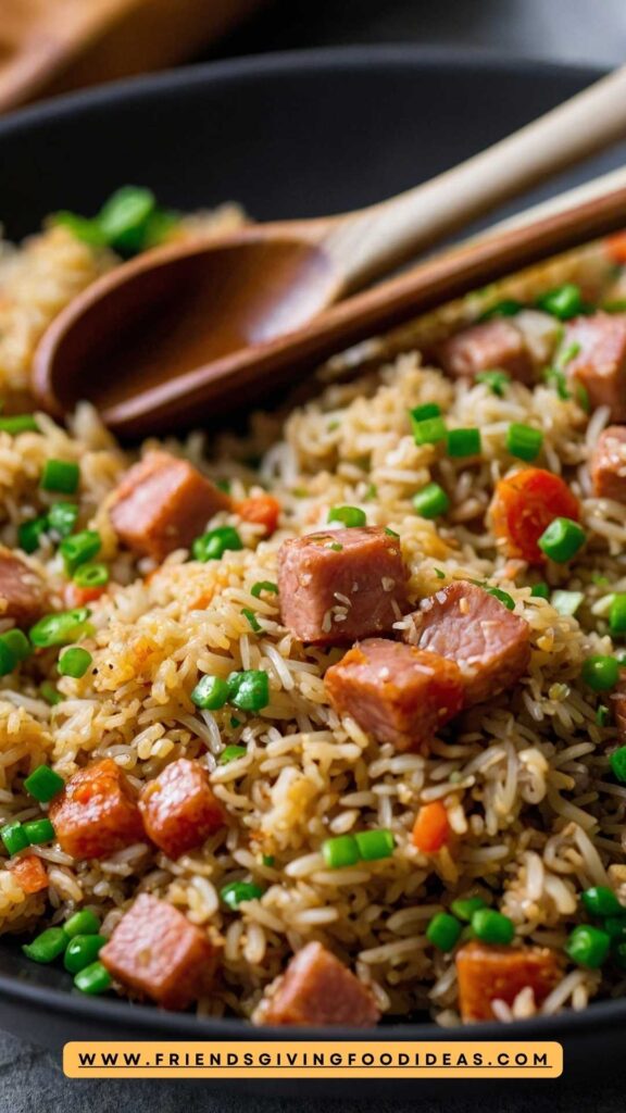 How to make Spicy Garlic Spam Fried Rice