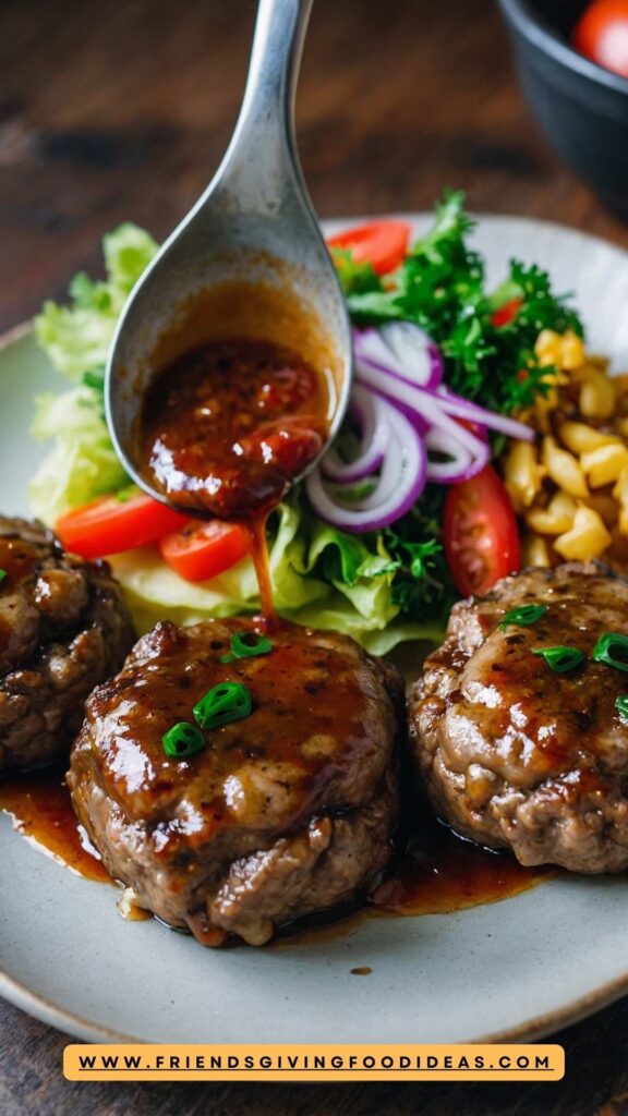 Japanese Hamburger Steak  Recipe