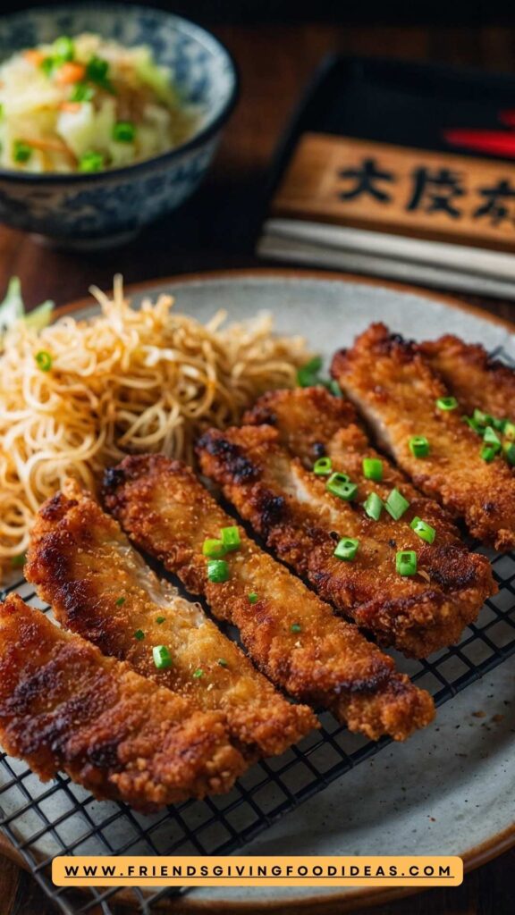 Tonkatsu Japanese Fried Pork Chops Crispy Recipe