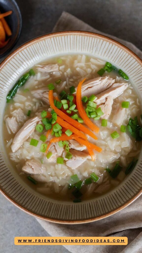 Homemade Chicken Congee Recipe Homemade Chicken Congee Recipe