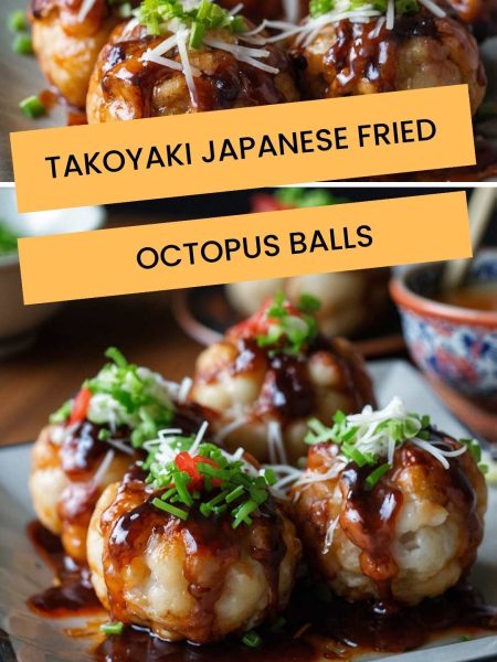 Takoyaki Japanese Fried Octopus Balls