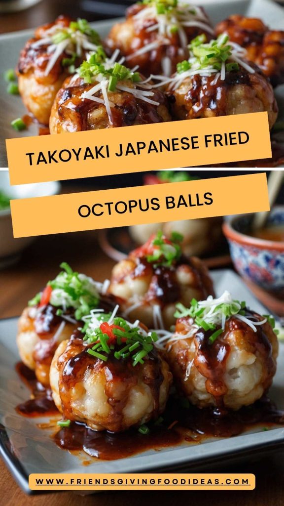 Takoyaki Japanese Fried Octopus Balls