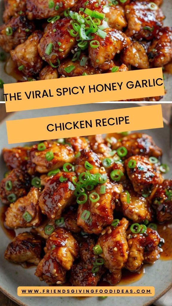 The Viral Spicy Honey Garlic Chicken Recipe