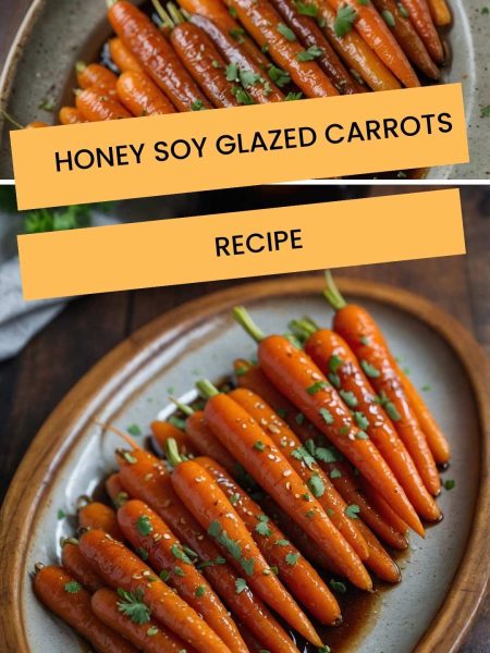 Honey Soy Glazed Carrots