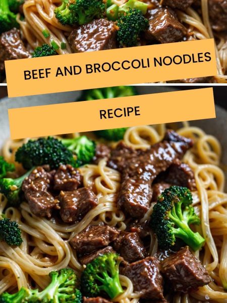 Beef and Broccoli Noodles