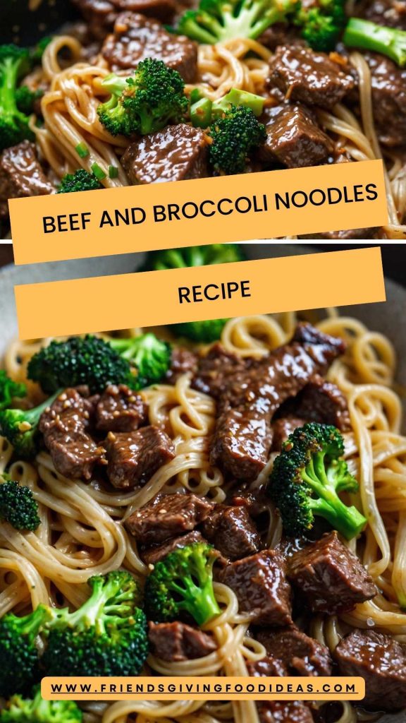 Beef and Broccoli Noodles