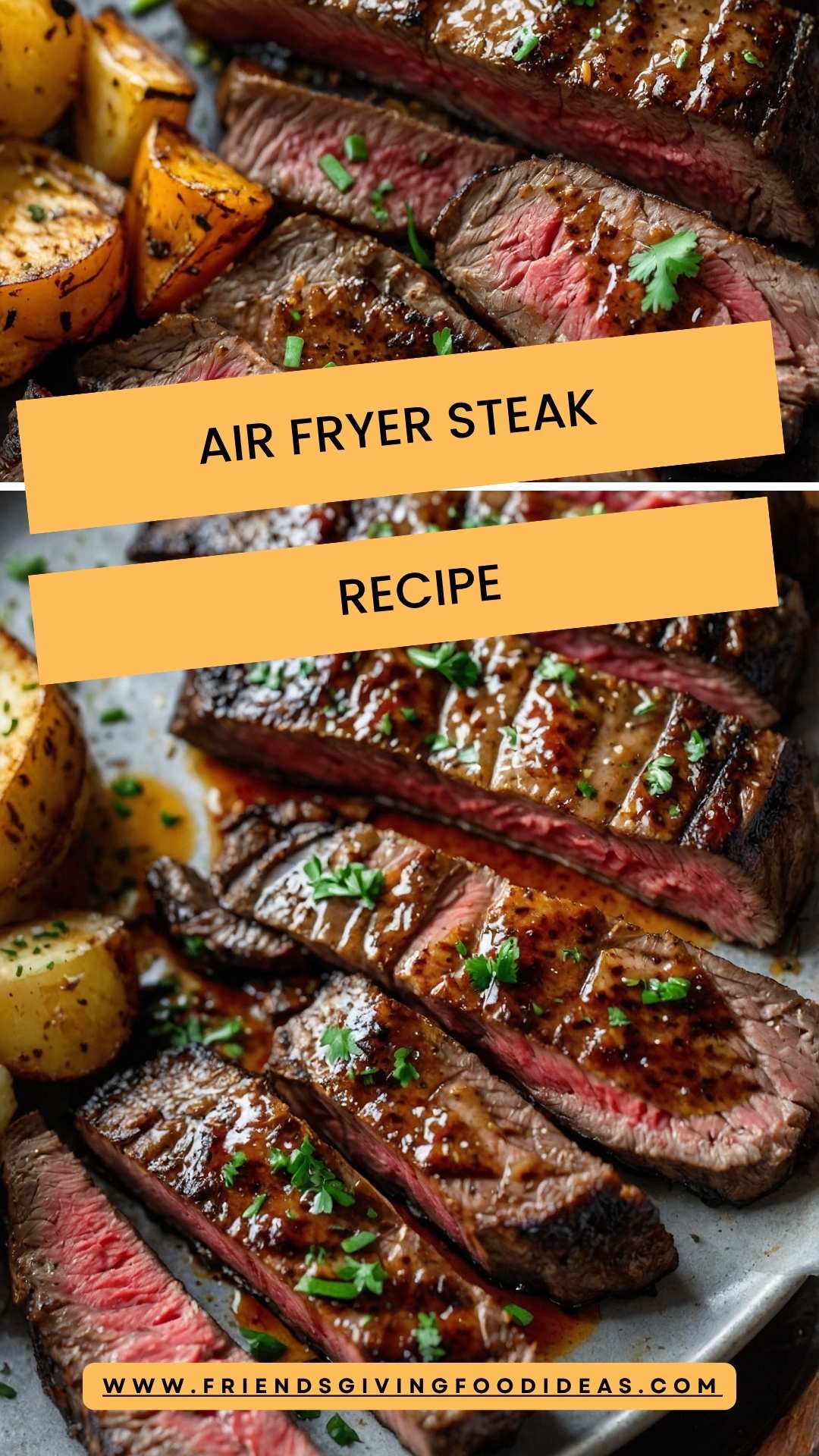 Air Fryer Steak – Friendsgiving Food Ideas