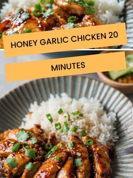 Honey Garlic Chicken 20 Minutes