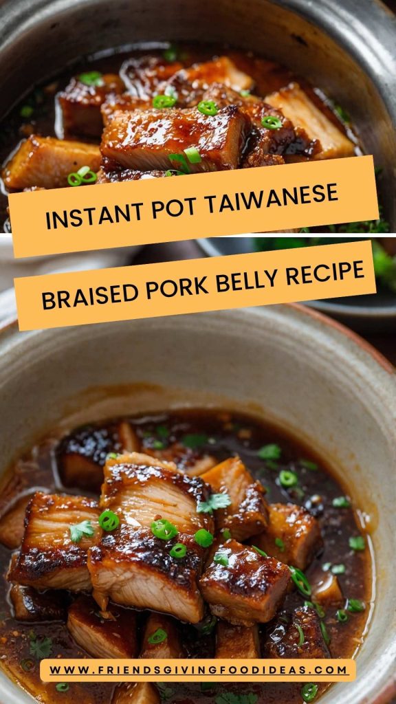 Instant Pot Taiwanese Braised Pork Belly Recipe
