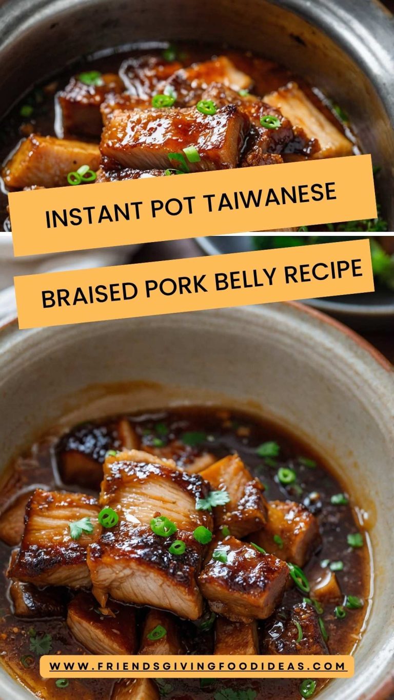 Instant Pot Taiwanese Braised Pork Belly Recipe