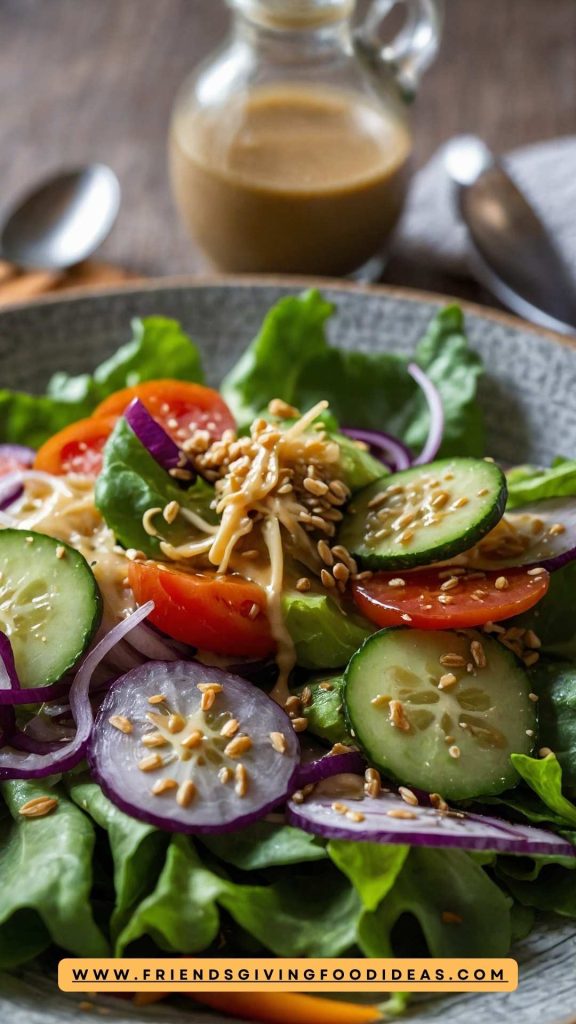 5-Minute Japanese Roasted Sesame Salad Dressing Recipe