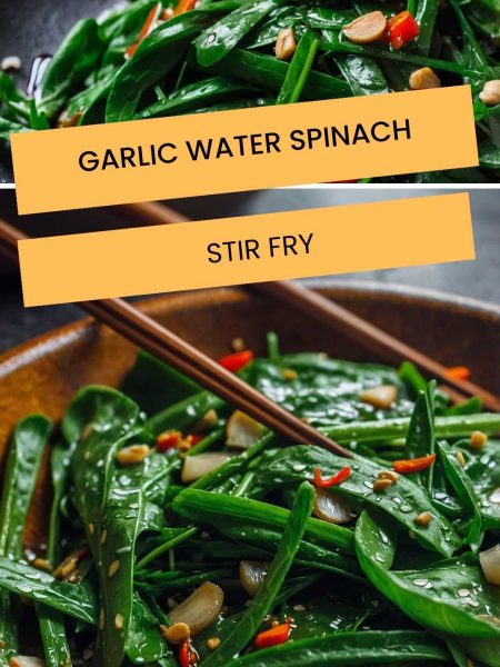 Garlic Water Spinach Stir Fry