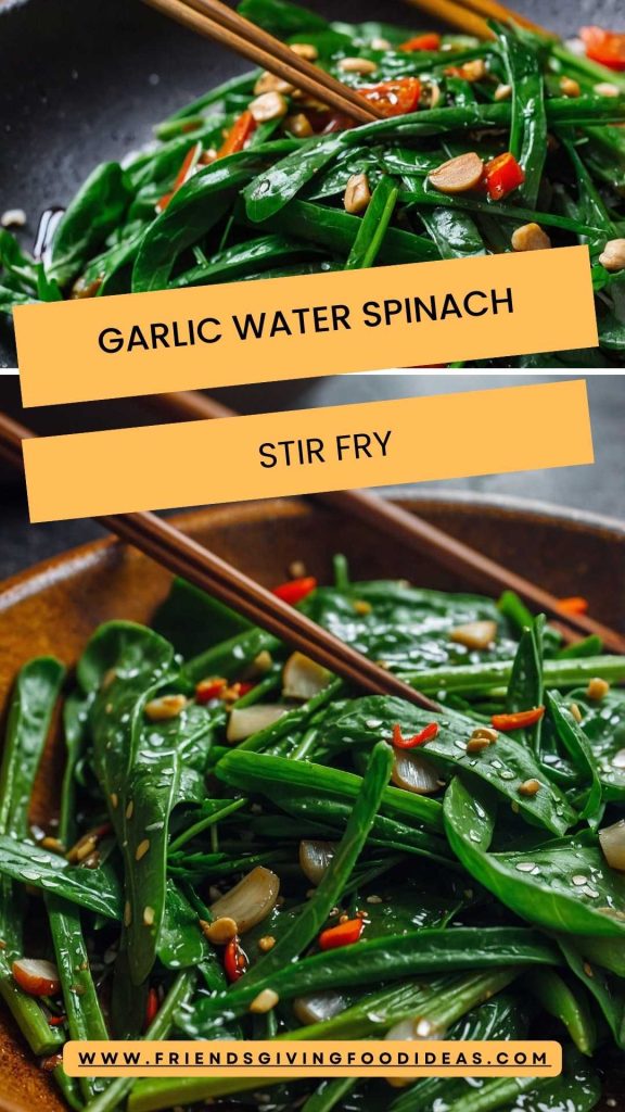 Garlic Water Spinach Stir Fry