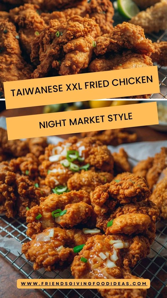 Taiwanese XXL Fried Chicken Night Market Style 