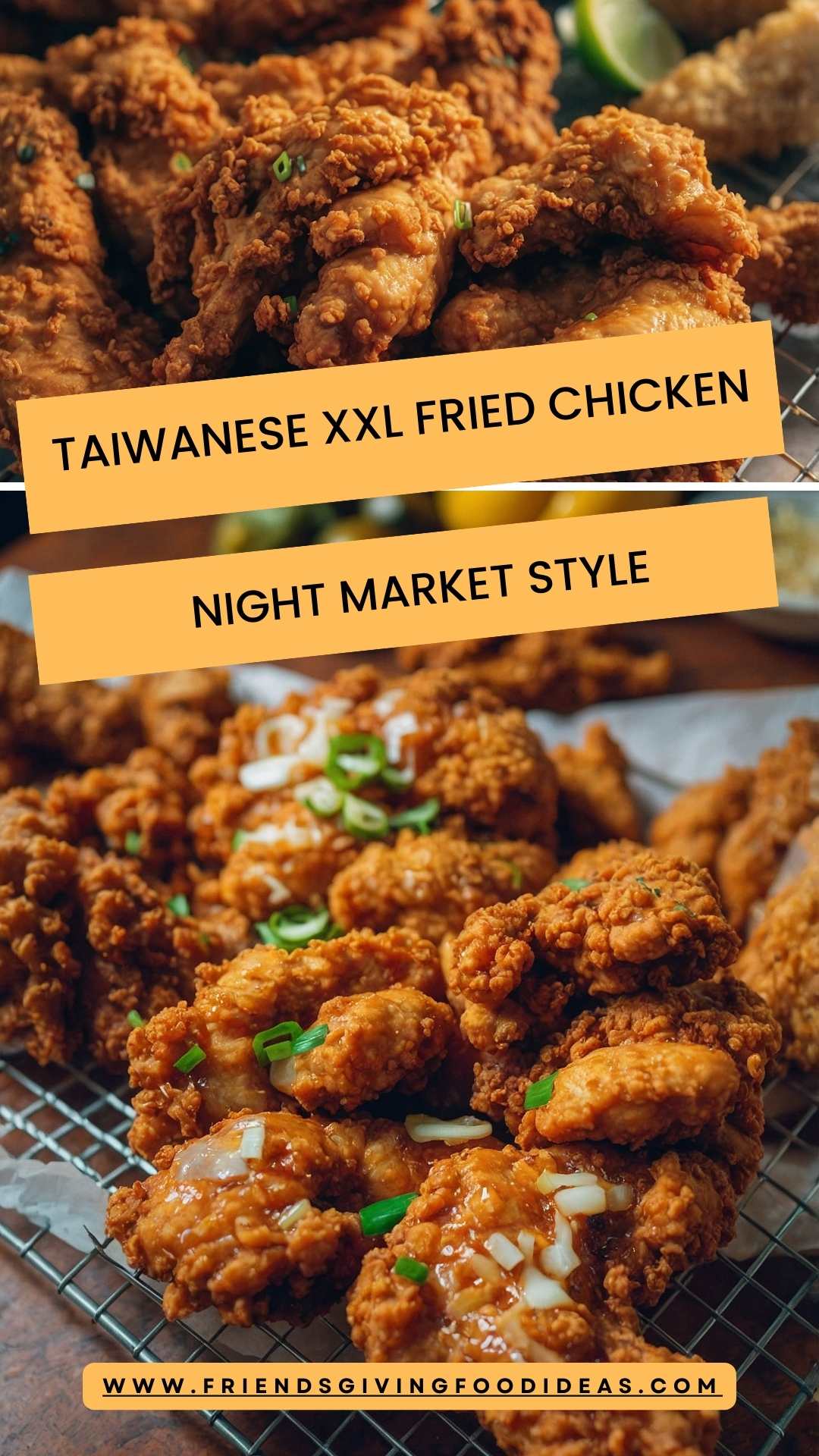 Taiwanese XXL Fried Chicken Night Market Style – Friendsgiving Food Ideas