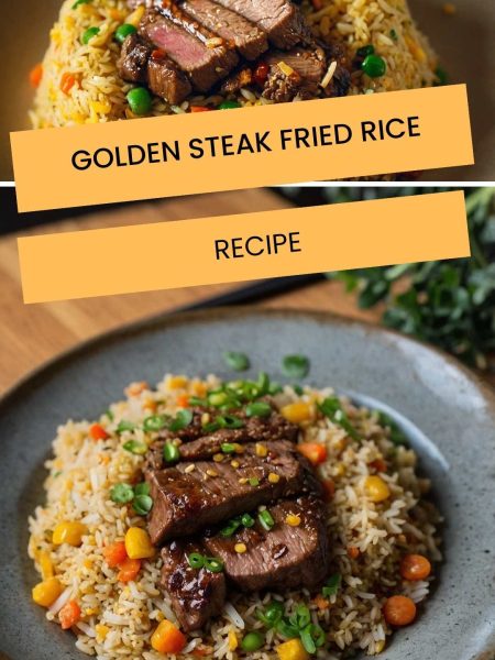 Golden Steak Fried Rice