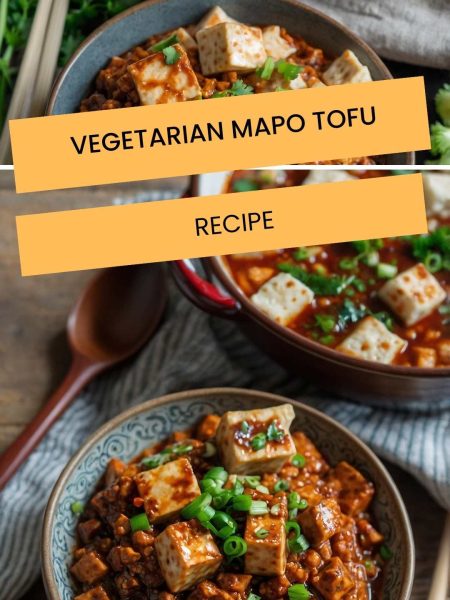 Vegetarian Mapo Tofu