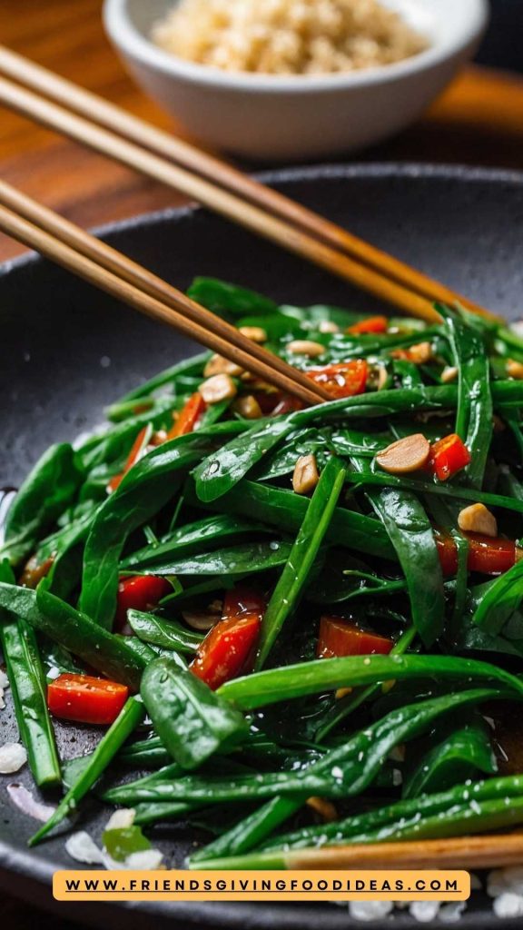 How to make Garlic Water Spinach Stir Fry
