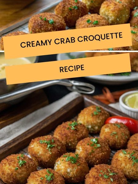 Creamy Crab Croquette