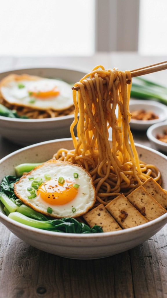 How to make Taiwanese Scallion Oil Noodles