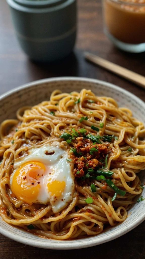 Spicy Garlic Noodles Recipe 