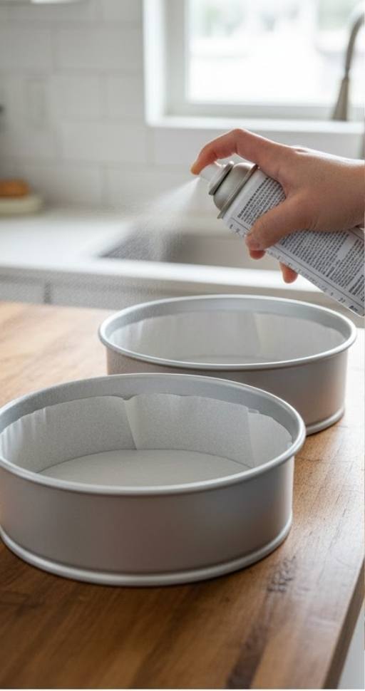 Step 2: Prepare the Cake Pans