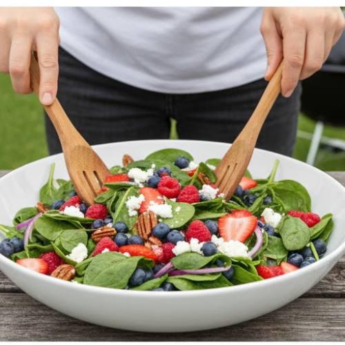 Step 3: Toss Gently Step 3: Toss Gently