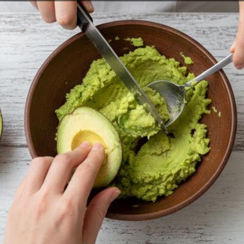 Step 1: Prepare the Avocados Step 1: Prepare the Avocados