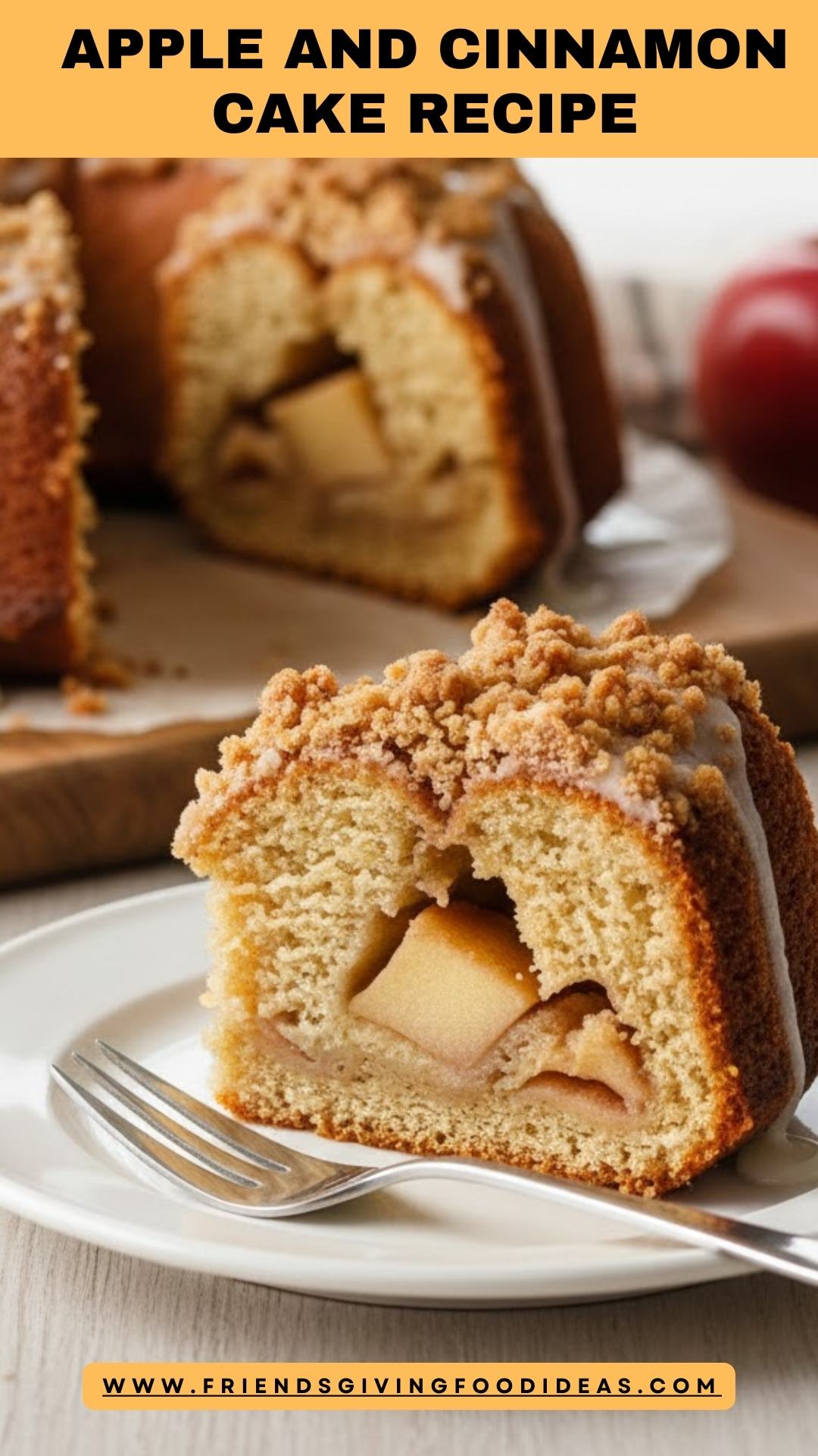 Apple And Cinnamon Cake Recipe
