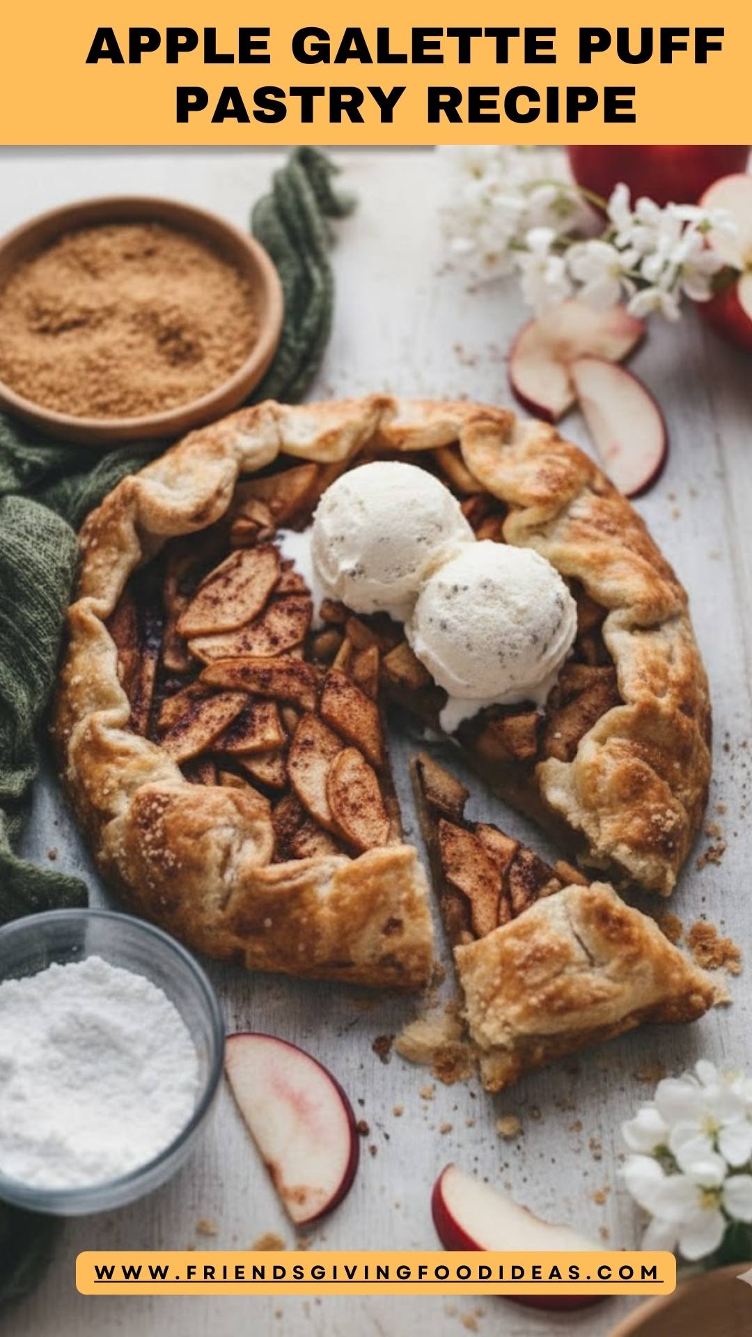 Apple Galette Puff Pastry Recipe