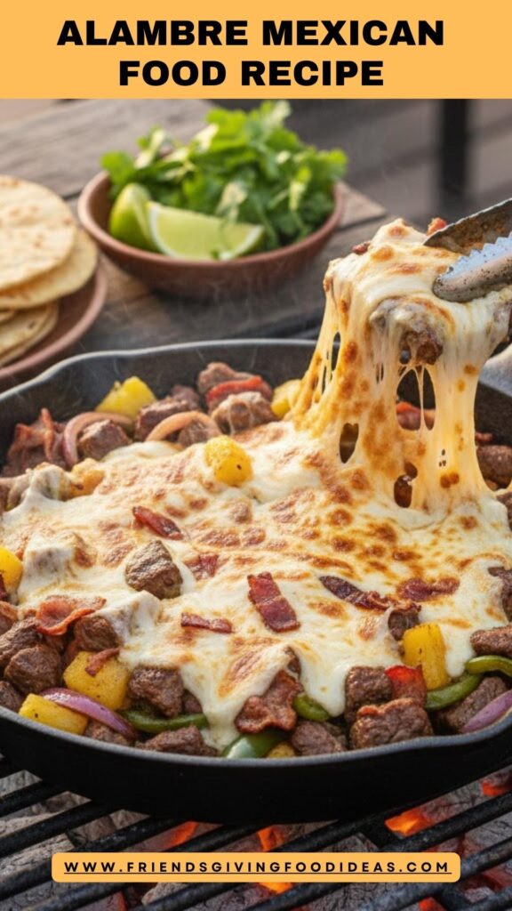 Alambre Mexican Food Recipe