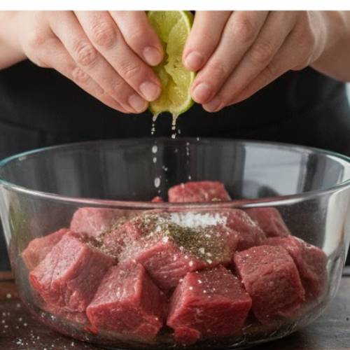 Step 1: Marinate the Meat