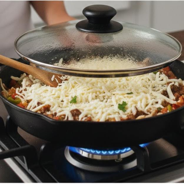 Step 6: Melt the Cheese