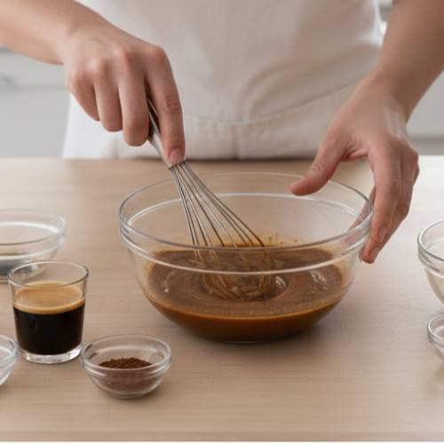 Step 1: Prepare the Coffee Mixture Step 1: Prepare the Coffee Mixture