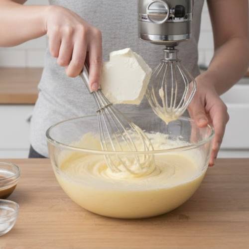 Step 3: Incorporate Mascarpone Step 3: Incorporate Mascarpone