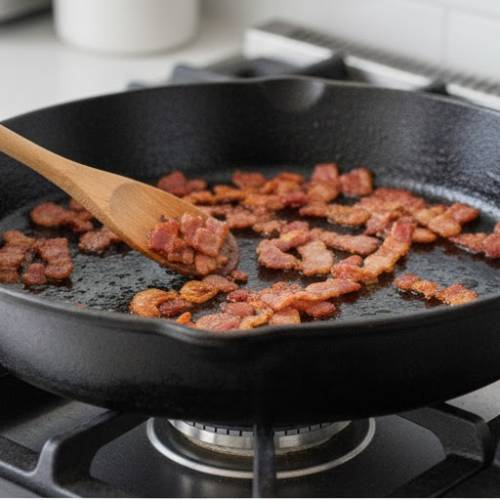 Step 1: Cook the Bacon Step 1: Cook the Bacon