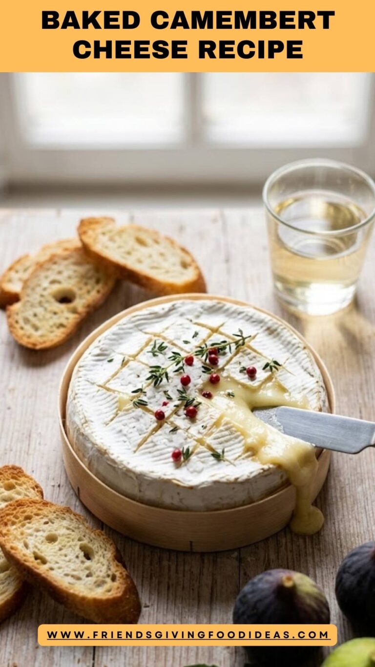 Baked Camembert Cheese Recipe