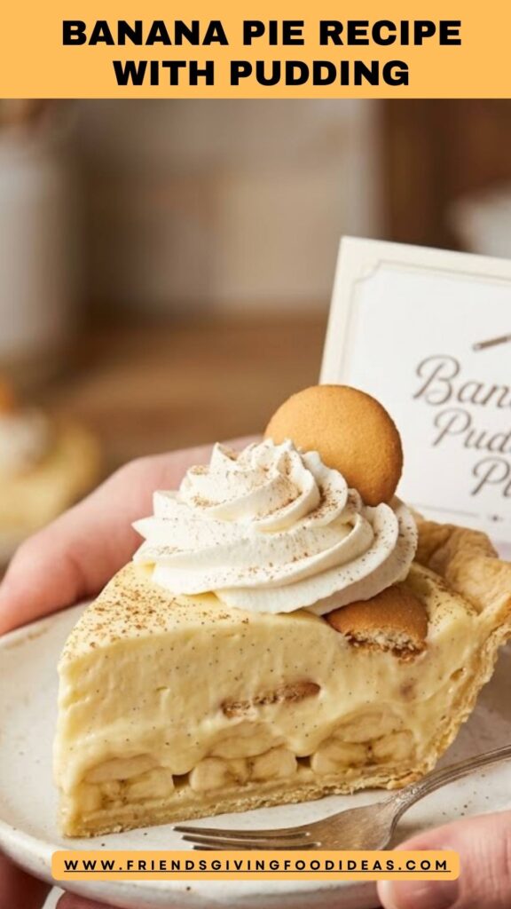 Banana Pie Recipe With Pudding
