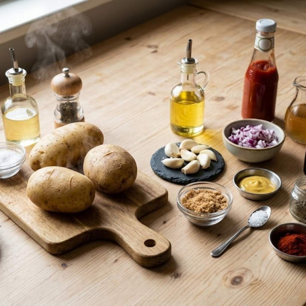 Ingredients You'll Need to Make This Barbecue Potatoes Recipe Ingredients You'll Need to Make This Barbecue Potatoes Recipe