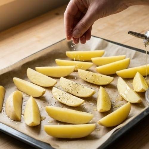 Step 2: Season and Bake Step 2: Season and Bake